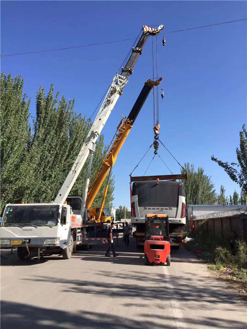 香坊区港口集装箱搬运案例